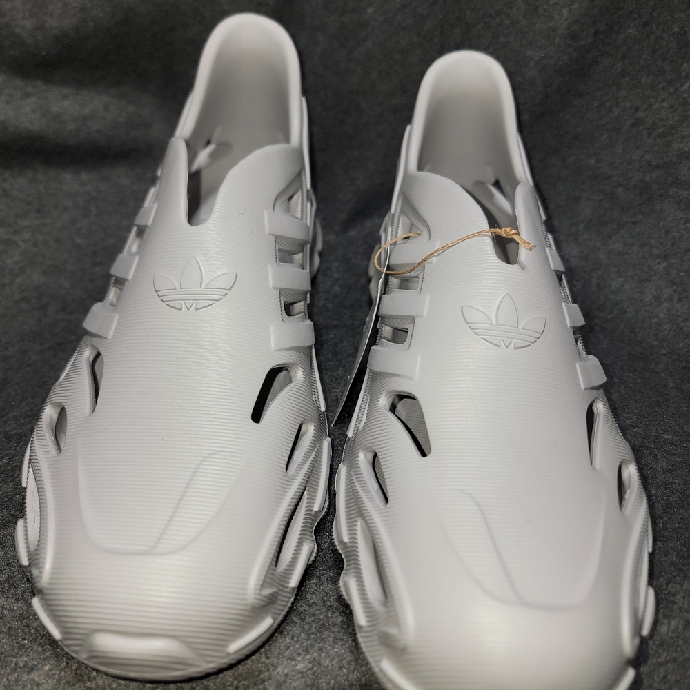 Adidas Gray Slip-On Shoes